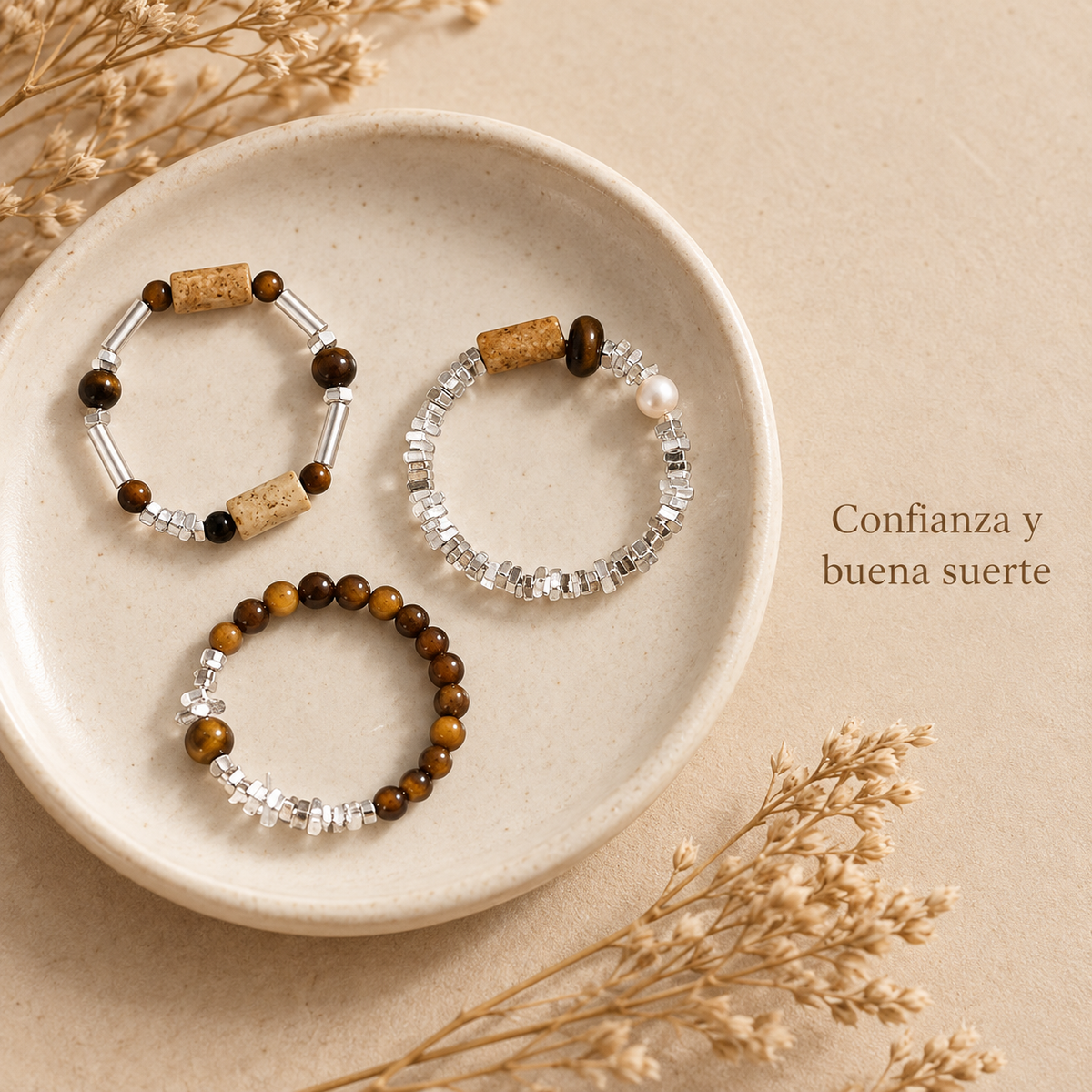 Kit DIY de anillo chino Taotie de la Suerte